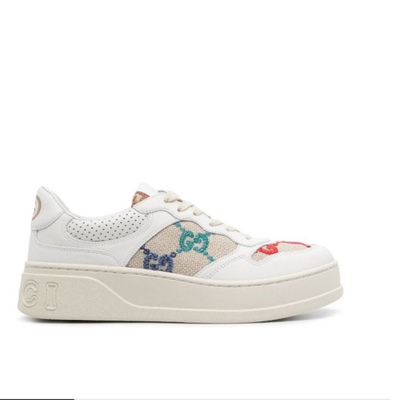 Gucci GG panelled sneakers - Picture 1 of 13